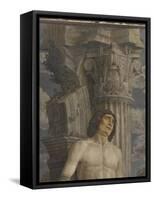 Saint Sébastien-Andrea Mantegna-Framed Stretched Canvas