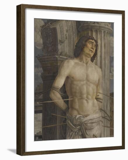 Saint Sébastien-Andrea Mantegna-Framed Giclee Print