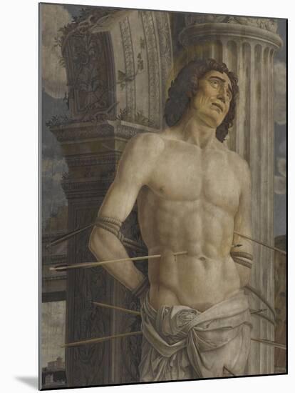 Saint Sébastien-Andrea Mantegna-Mounted Giclee Print