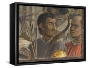 Saint Sébastien-Andrea Mantegna-Framed Stretched Canvas