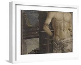 Saint Sébastien-Andrea Mantegna-Framed Giclee Print