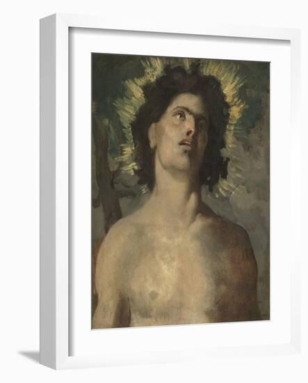 Saint Sébastien-Pierre Puvis de Chavannes-Framed Giclee Print