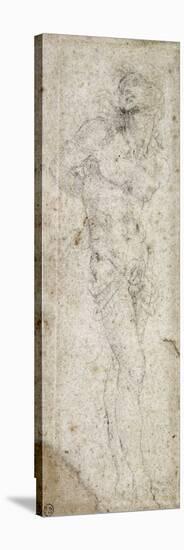 Saint Sébastien-Leonardo da Vinci-Stretched Canvas