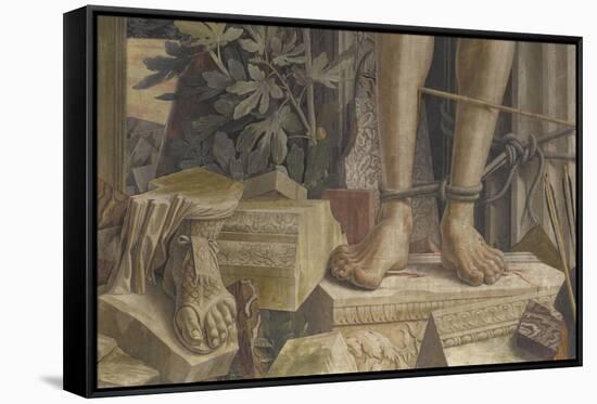 Saint Sébastien-Andrea Mantegna-Framed Stretched Canvas