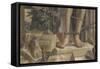 Saint Sébastien-Andrea Mantegna-Framed Stretched Canvas