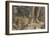 Saint Sébastien-Andrea Mantegna-Framed Giclee Print