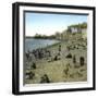 Saint-Servan (Ille-Et-Vilaine, France), View of the Beach Circa 1870-Leon, Levy et Fils-Framed Photographic Print