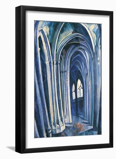 Saint-Séverin #1, 1909-Robert Delaunay-Framed Giclee Print