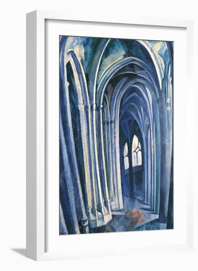 Saint-Séverin #1, 1909-Robert Delaunay-Framed Giclee Print