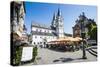 Saint Severus's Church on the Market Square of Boppardrhine Valley. Rhineland-Palatinate, Germany-Michael Runkel-Stretched Canvas