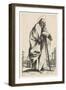 Saint Simon from Les Grands Apôtres (The Large Apostles), 1631 (Etching)-Jacques Callot-Framed Giclee Print