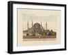 Saint-Sophia Cathedral in Constantinople-null-Framed Giclee Print