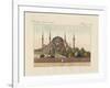 Saint-Sophia Cathedral in Constantinople-null-Framed Giclee Print