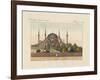 Saint-Sophia Cathedral in Constantinople-null-Framed Giclee Print