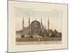 Saint-Sophia Cathedral in Constantinople-null-Mounted Giclee Print