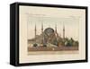 Saint-Sophia Cathedral in Constantinople-null-Framed Stretched Canvas