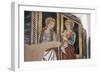 Saint Sophia Chapel Detail Showing Saint Lucia and Saint Catherine, Papasidero, Calabria, Itlay-null-Framed Giclee Print