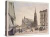 Saint Stephan Cathedral in Vienna-Rudolf von Alt-Stretched Canvas