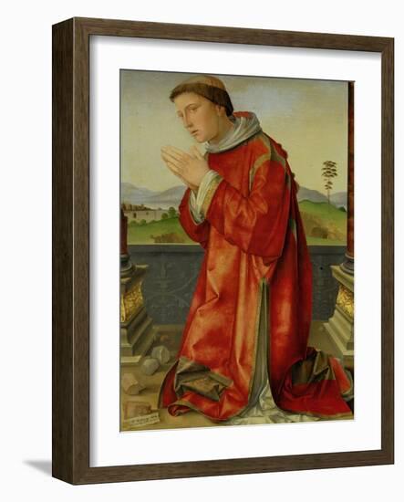 Saint Stephen-Francesco Francia-Framed Giclee Print