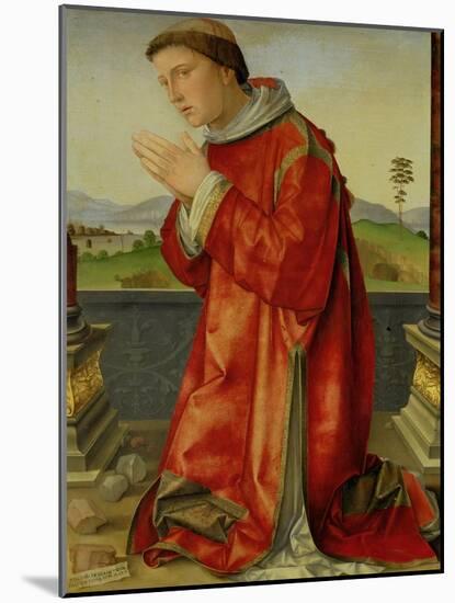 Saint Stephen-Francesco Francia-Mounted Giclee Print