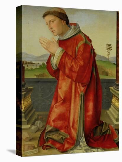 Saint Stephen-Francesco Francia-Stretched Canvas