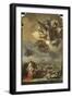 Saint Tecla Pray for the Liberation of Este from the Plague-Giambattista Tiepolo-Framed Giclee Print