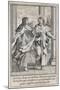 Saint Teresa of Avila Carmelite Talks with Christ in Her Vision-null-Mounted Art Print