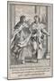 Saint Teresa of Avila Carmelite Talks with Christ in Her Vision-null-Mounted Art Print