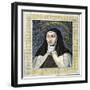 Saint Teresa of Avila, Founder of the Carmelite Reform Convent, 1500s-null-Framed Giclee Print