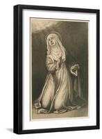 Saint Teresa of Avila Spanish Saint, Depicted in a State of Ecstasy-null-Framed Art Print
