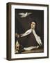 Saint Teresa of Jesus-Jose Ribera-Framed Art Print