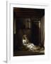 Saint Thaïs in Her Cell-Antoine Coypel-Framed Giclee Print