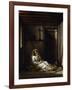 Saint Thaïs in Her Cell-Antoine Coypel-Framed Giclee Print