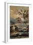 Saint Thecla Praying for the Plague-Stricken, 1758-59-Giovanni Battista Tiepolo-Framed Giclee Print