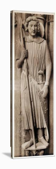 Saint Theodore, Cathedral of Chartres, France, 13th Century-null-Stretched Canvas