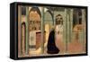 Saint Thomas Aquinas in Prayer, Ca 1428-1432-Sassetta-Framed Stretched Canvas