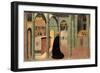 Saint Thomas Aquinas in Prayer, Ca 1428-1432-Sassetta-Framed Giclee Print