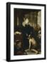 Saint Thomas de Villanueva donnant l'aumône-Bartolome Esteban Murillo-Framed Giclee Print