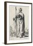 Saint Thomas from Les Grands Apôtres (The Large Apostles), 1631 (Etching)-Jacques Callot-Framed Giclee Print