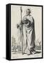 Saint Thomas from Les Grands Apôtres (The Large Apostles), 1631 (Etching)-Jacques Callot-Framed Stretched Canvas