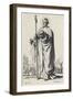 Saint Thomas from Les Grands Apôtres (The Large Apostles), 1631 (Etching)-Jacques Callot-Framed Giclee Print