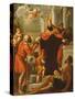 Saint Thomas of Villanova Distributing Alms (Oil on Canvas)-Mateo Cerezo-Stretched Canvas