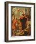 Saint Thomas of Villanova Distributing Alms (Oil on Canvas)-Mateo Cerezo-Framed Giclee Print