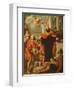 Saint Thomas of Villanova Distributing Alms (Oil on Canvas)-Mateo Cerezo-Framed Giclee Print