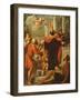 Saint Thomas of Villanova Distributing Alms (Oil on Canvas)-Mateo Cerezo-Framed Giclee Print