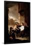 Saint Thomas of Villanueva Dividing His Clothes Among Beggar Boys, C.1667-Bartolome Esteban Murillo-Framed Giclee Print