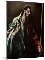 Saint Thomas the Apostle-El Greco-Mounted Giclee Print