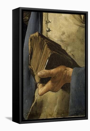 Saint Thomas-Georges de La Tour-Framed Stretched Canvas