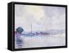 Saint-Tropez, Apres L'Orage-Paul Signac-Framed Stretched Canvas