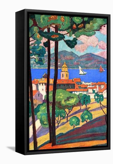 Saint Tropez, France-Guillaume Roger-Framed Stretched Canvas
